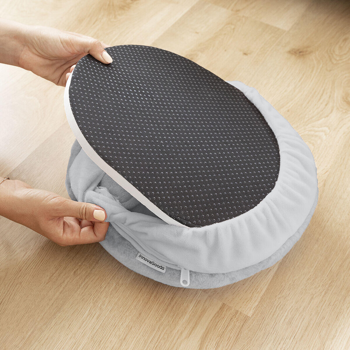 WarmFeet Pro - Calentador de Pies Eléctrico Premium Calefacción Instantánea | USB Portátil | Diseño 2 en 1