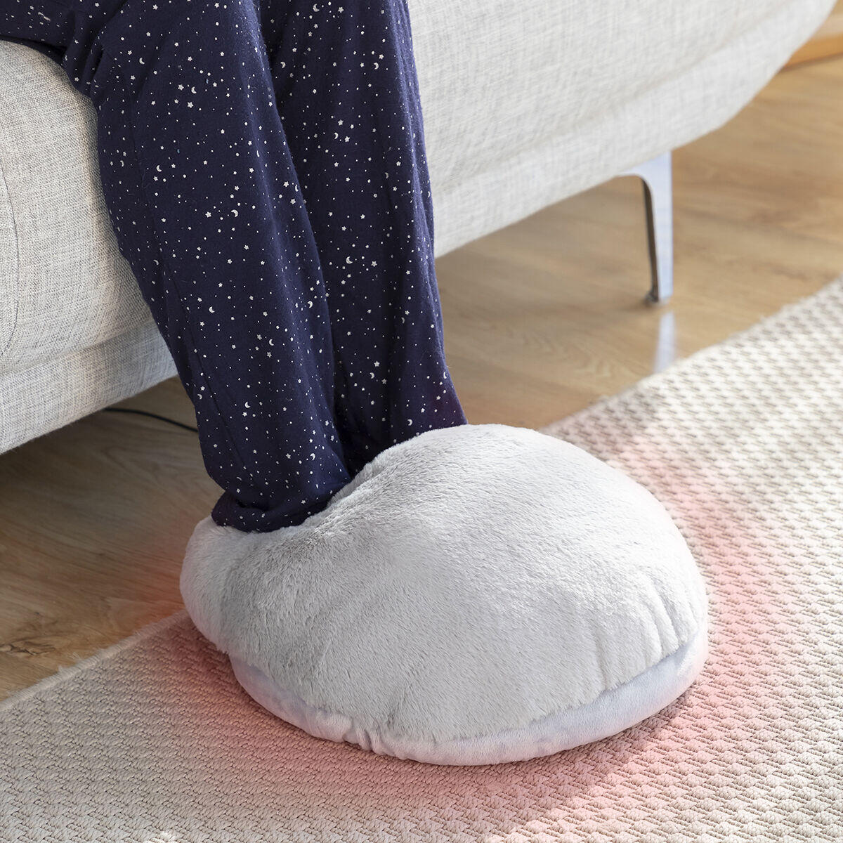 WarmFeet Pro - Calentador de Pies Eléctrico Premium Calefacción Instantánea | USB Portátil | Diseño 2 en 1